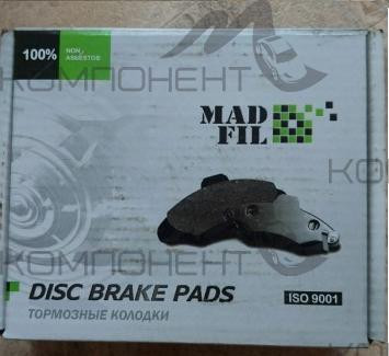 Колодки передние дисковые 0441 (PN) (Madfil) керамика KIA Sorento 2002-2009