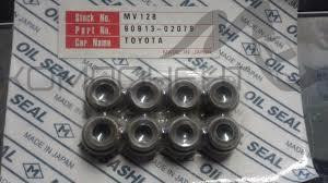 Колпачок маслосъемный (MUSASHI) впуск A-,E-,S-,UZ-,1GFE серия Toyota