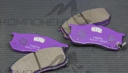 Колодки передние дисковые 6341 (PN) (Nibk) Atrai, Atrai Wagon