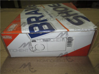 Колодки задние барабанные 0631 (FN) (Nibk) KIA Sorento/HYUNDAI Terracan