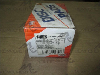 Колодки задние дисковые 0310 (PN) (Nibk) MB C/ CLK/ SLK- Class 00~07 без датчика