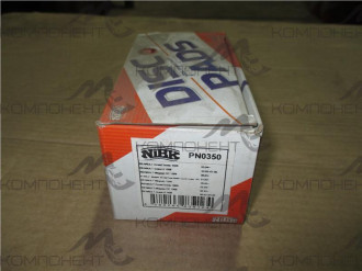 Колодки передние дисковые 0350 (PN) (Nibk) RENAULT Megane02~07/Scenic 03~05