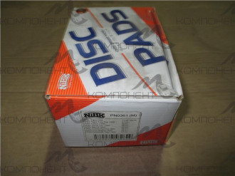 Колодки передние дисковые 0361 (PN) (Nibk) OPEL OPEL Corsa 03~/Meriva 03~/Combo 01~/ Chery Tiggo