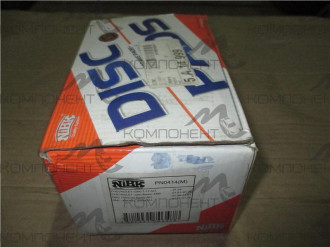 Колодки задние дисковые 0414 (PN) (Nibk)  CHEVROLET (GM) Blazer 01~05