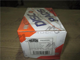 Колодки задние дисковые 0440 (PN) (Nibk) SSANGYONG Actyon 05~ / Rexton 01~