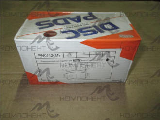 Колодки передние дисковые 0542 (PN) (Nibk) Hyundai Avante 07~