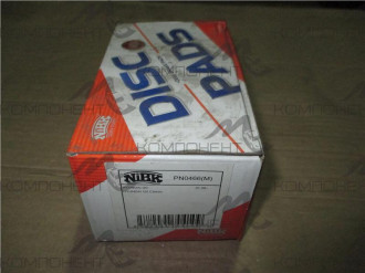 Колодки задние дисковые 0466 (PN) (Nibk) HYUNDAI I20