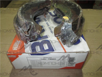 Колодки задние барабанные 0602 (FN) (Nibk) PEUGEOT 206/306 98~02 / RENAULT Clio/Laguna/Twingo 98~02