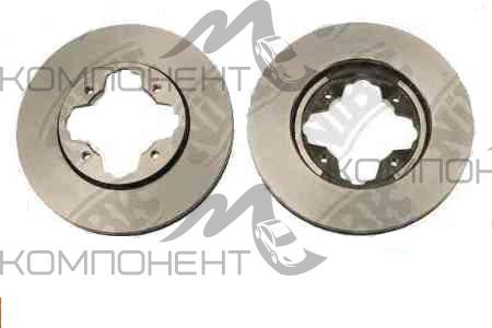 Диск тормозной передний (NiBK) Accord 90~97 / Civic EK3 / EU1 / 2 / EK1