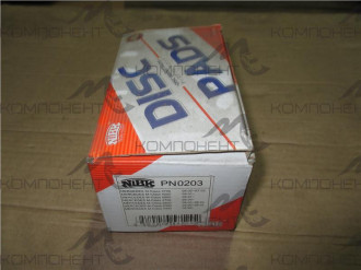 Колодки задние дисковые 0203 (PN) (Nibk) MB M-Class 99~05 под датчик