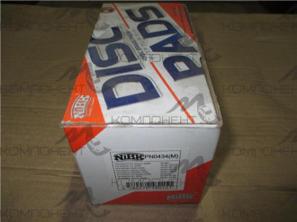 Колодки передние дисковые 0434 (PN) (Nibk) Hyundai H1 Starex/Cargo/H200 97~07