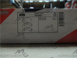 Колодки задние барабанные 3421 (FN) (Nibk) FORD Fiesta/Fusion/Mazda 2/Demio