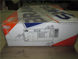 Колодки задние барабанные 11158 (FN) (Nibk) Accent/Avante/Tiburon/Tuscani/Elantra/Matrix