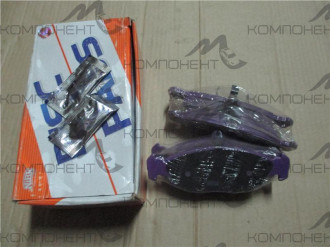 Колодки передние дисковые 0021 (PN) (Nibk) Daewoo Nexia95~97, lanos97~99,OPEL Astra95~02, Corsa93~01