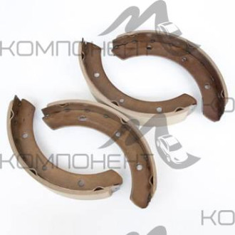Колодки задние барабанные 6602/6668(FN) (NiBK) Fuso/Canter FE50E, FE52E,FE63D, FE63E,FE71C, FE72C