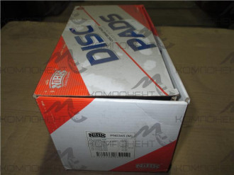 Колодки передние дисковые 0345 (PN) (Nibk) VW Touareg 02~09 / PORSCHE Cayenne 03~11 под датчик