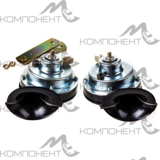 Сигнал звуковой УЛИТКА SKYWAY 009 FOR LADA d=87 мм 12V 105dB 1-контактный 8,5А сталь/пластик 2шт