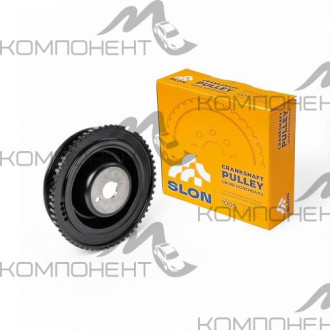 Шкив к/вала "демпфер" 2110 инж. 8кл SLON