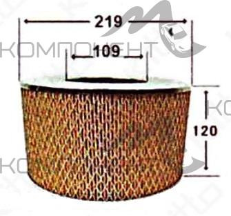 Фильтр воздушный A-191   SHINKO