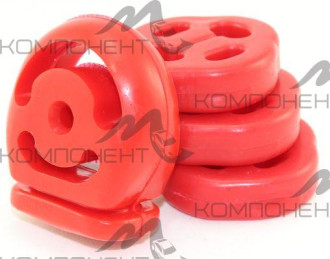 Ремкомплект крепления глушителя 1118, 2190 (3 пряника+1 будильник) полиуретан (ПИК)