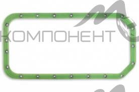 Прокладка поддона ЗМЗ-402 (ПолиуретанДеталь) с металл. шайбами силикон