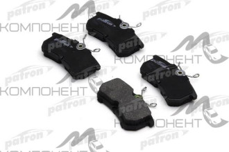 Колодки задние дисковые 0120 (PN) (Patron) FORD: FIESTA V 05-, FOCUS 98-04/ седан 99-04/ универсал