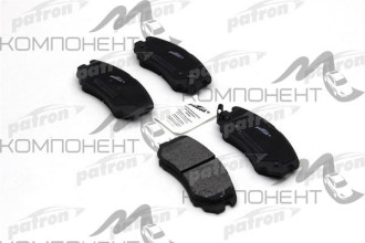Колодки передние дисковые 0377 (PN) (Patron) HYUNDAI: SONATA 2.0I/2.7/COUPE GK ALL 01>