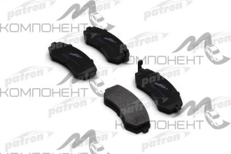 Колодки передние дисковые 2199 (PN) (Patron) NISSAN: ALMERA I 95-00, ALMERA I Hatchback 95-00