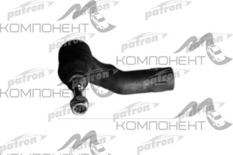 Наконечник рулевой тяги (Patron) MAZDA: 3 (BK14) 03-, 3 (BK12) 03-, 5 (CR19) 05-- левый