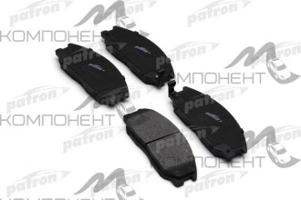 Колодки передние дисковые 0103 (PN) (Patron) HYUNDAI: HIGHWAY VAN 00-, SANTA FE 01-, TRAJET 00-