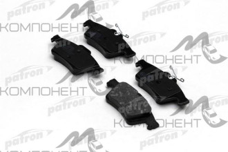 Колодки задние дисковые 2702 (PN) (Patron) FORD: FOCUS III 1.6/1.6 EcoBoost/1.6TDCi/2.0TDCi 11>