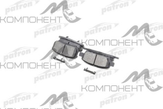 Колодки задние дисковые 3502 (PN) (Patron) MITSUBISHI: OUTLANDER 2.0MPI/2.4I 03>