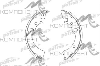 Колодки задние барабанные 5524 (FN) (Patron) HONDA ACCORD IV 90-93CIVICVI Hatchback01-05CR-V I 95-02