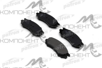 Колодки передние дисковые 2188 (PN) (Patron) NISSAN: PRIMERA 90-96, PRIMERA Hatchback 90-96