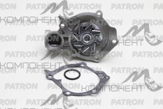 Насос водяной (Patron) HYUNDAI: SANTA FE, SONATA 2,0I, 2,4I 16V 01-06 \ KIA: MAGENTIS 2,0I 01-