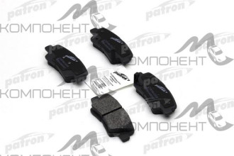Колодки задние дисковые 0538 (PN) (Patron) KIA: RIO III 11->, SOUL 1.6 09->, OPTIMA 12->, HYUNDAI: i
