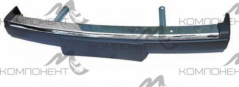 Бампер передний 2107 в сборе с кронштейнами (Сызрань)