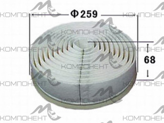 Фильтр воздушный A-168A  RBA