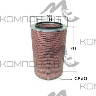 Фильтр воздушный A-572   RBA