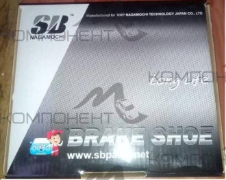 Колодки передние дисковые 0365 (PN) BP51365 (NAGAMOCHI) Mazda 3,Ford Focus C-Max 03~ Front