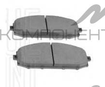 Колодки передние дисковые 2132 (PN) BP22132 (NAGAMOCHI) NISSAN PATROL / SAFARI ~98