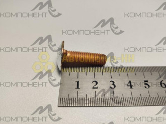 Болт М 8*1,25*26,5 бампера (хром) 2107 длинный РЗИ