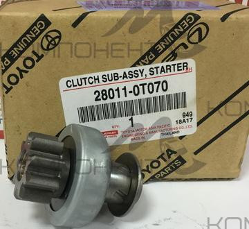Бендикс стартера (Toyota) 4-7A-FE,1-2JZ-G#,1G-FE,3ZR-#,1NZ-FE,#ZZ-#E