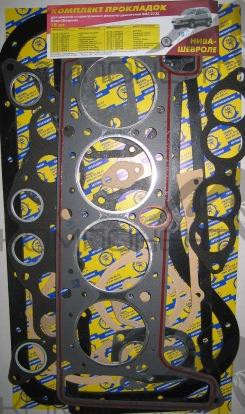 Прокладки двигателя 2123 Нива Шевроле, ремкомплект ВАТИ СТАНДАРТ