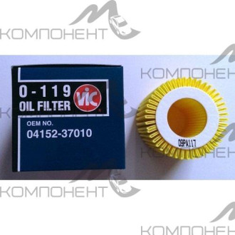 Фильтр масляный O-119   VIC 1ZR-2ZR-3ZR-FE