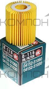 Фильтр масляный O-116   VIC