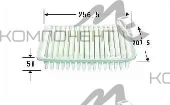 Фильтр воздушный A-3022   VIC