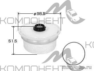 Фильтр топливный F-194   VIC TOYOTA LC200
