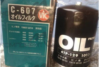 Фильтр масляный C-607  VIC