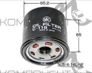 Фильтр масляный C-118  VIC